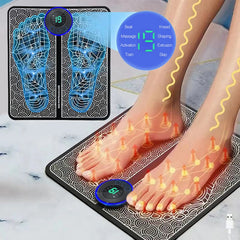 Foot Massger Sole Massage Pad Feet Muscle 8 Modes 19 Level