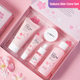 5/3pcs/Set Sakura Skin Care Sets Face Cream Serum