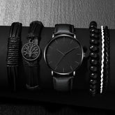 5PCS Set Fashion Mens Sports Watches