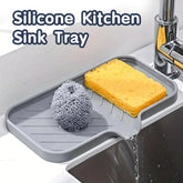 Silicone Mat Kitchen Sink Tray Soap