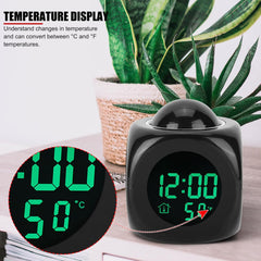 Drop Shaped Digital Alarm Clock