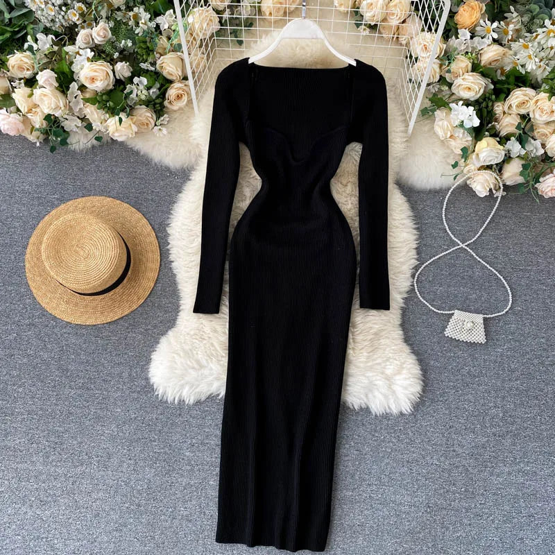 Dresses For Women 2026 Sexy Strapless Ribbed