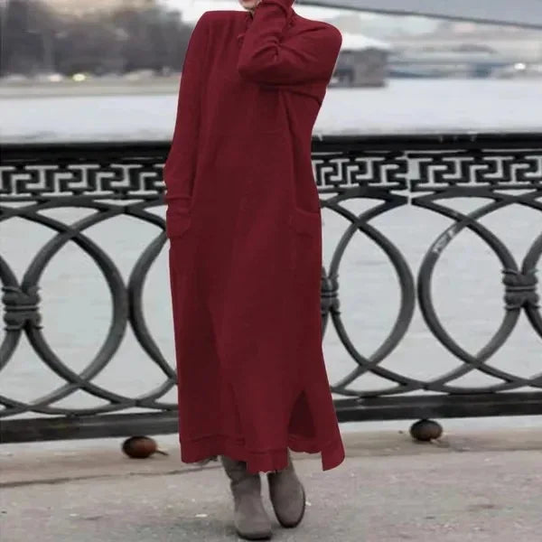 Long dress winter dress