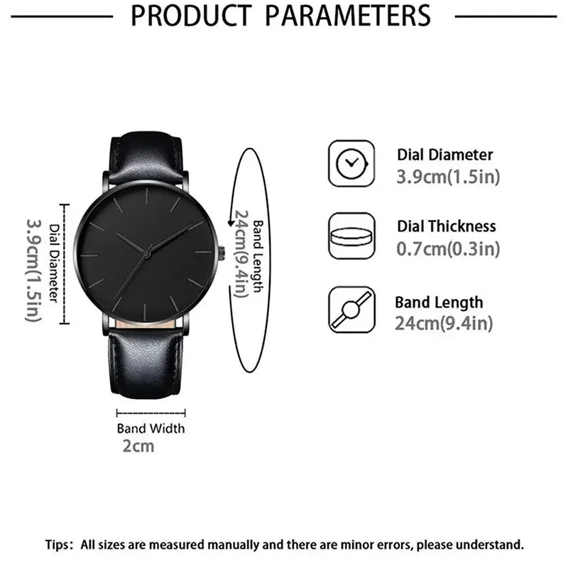 5PCS Set Fashion Mens Sports Watches