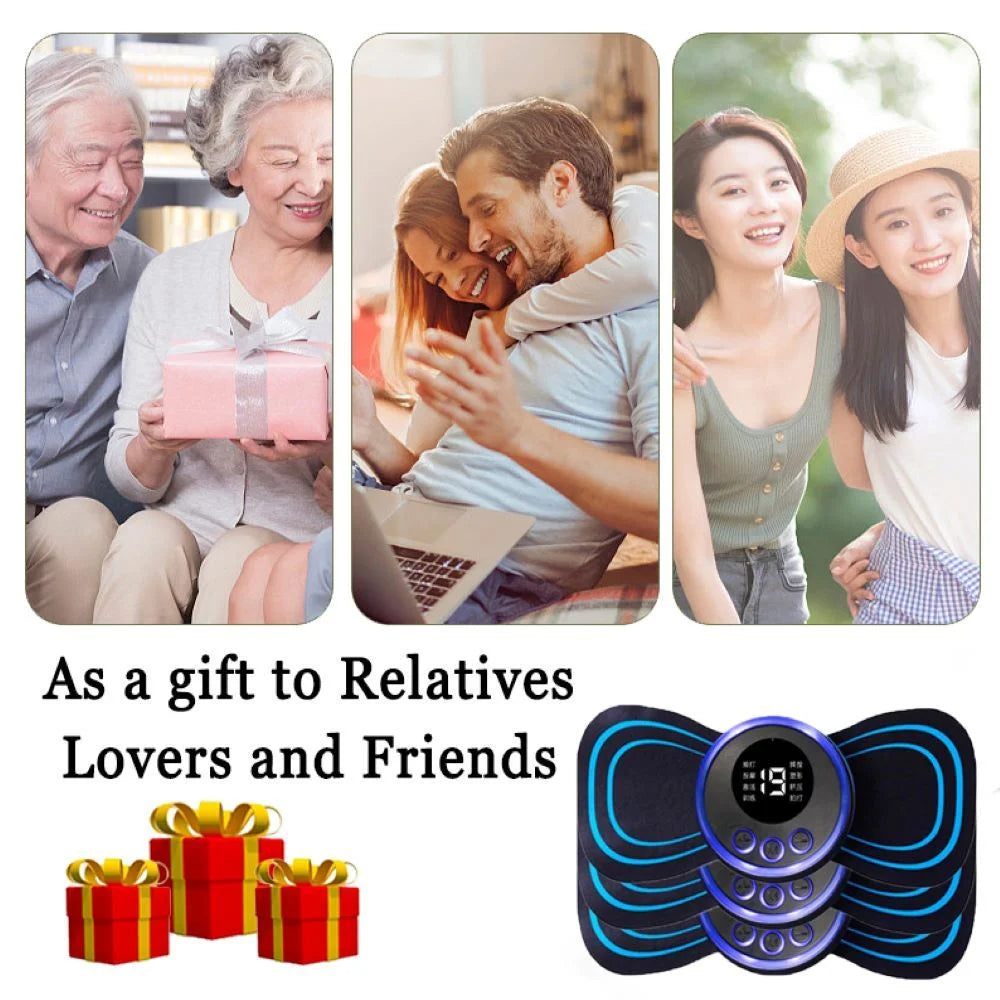 8 Modes 19 Gears Electric Pulse Neck Massager