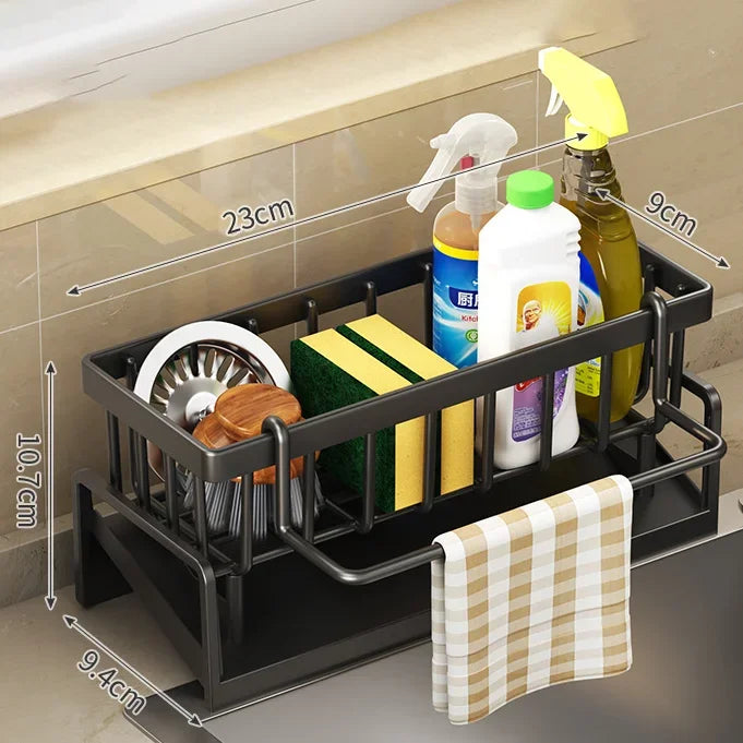 Kitchen Shelf Rag Storage Drainage