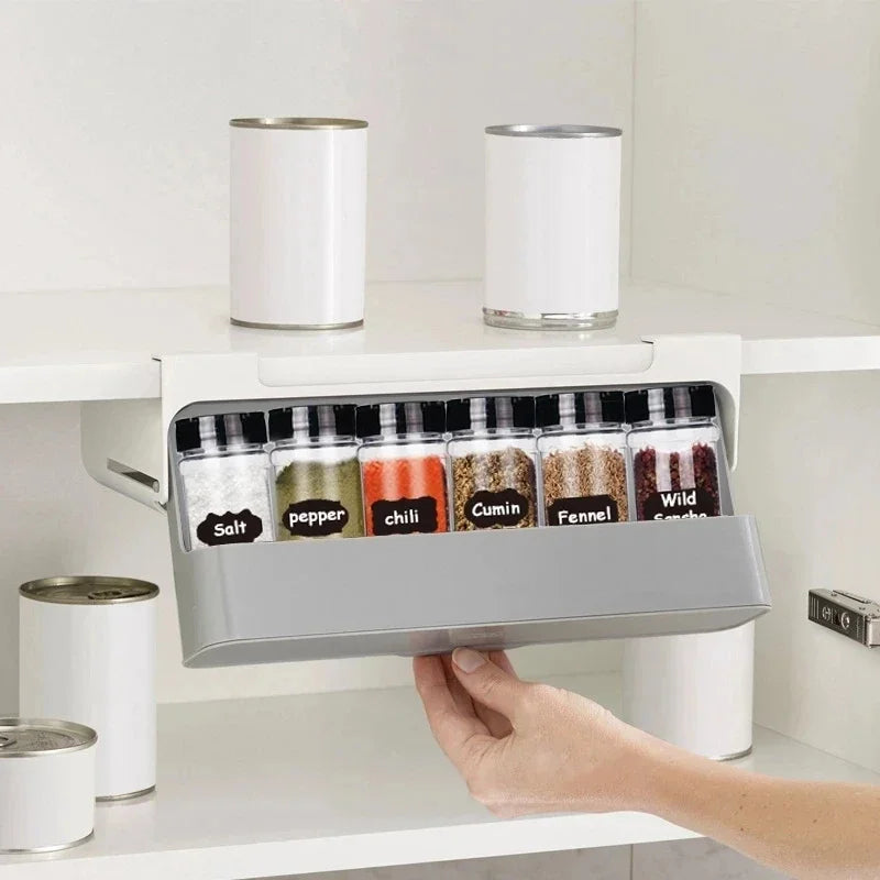 Kitchen Seasoning Bottle Storage Rack