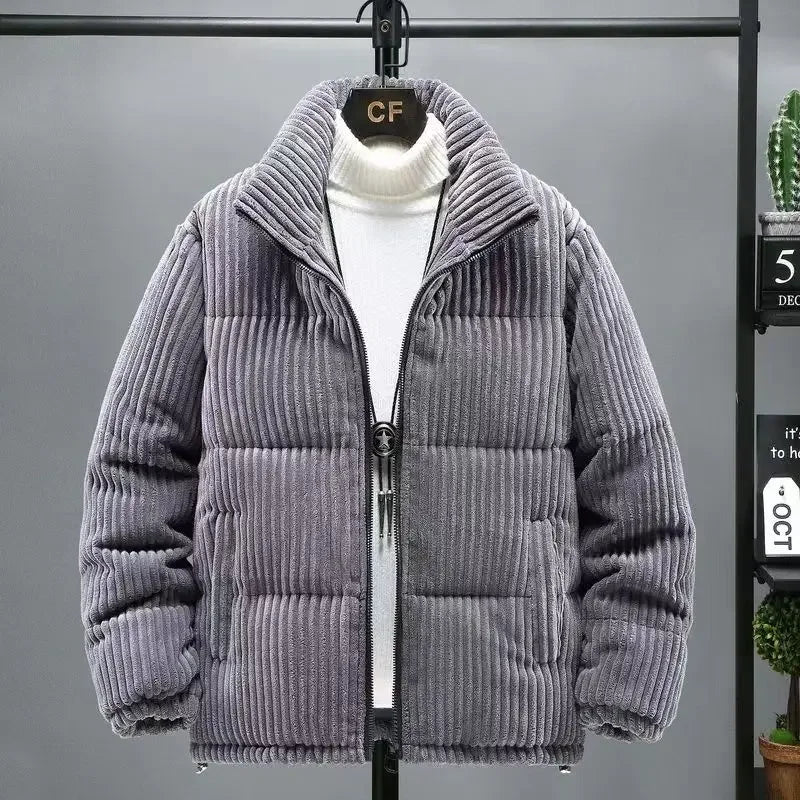 Warm Bomber Jacket Loose Short Tops Bakery Wear