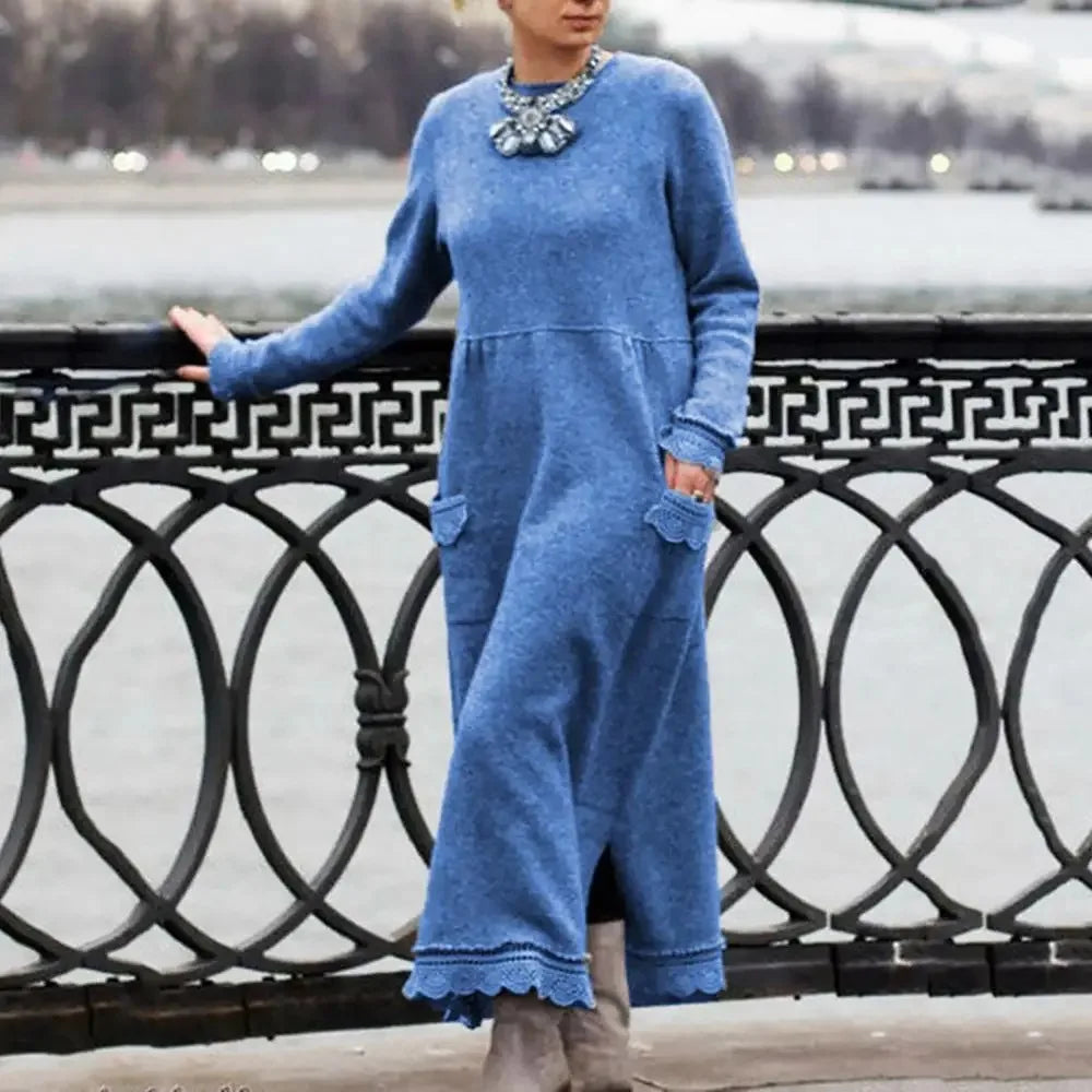 Long dress winter dress