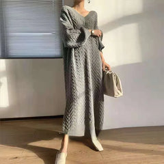 Winter Sweater Dress Women