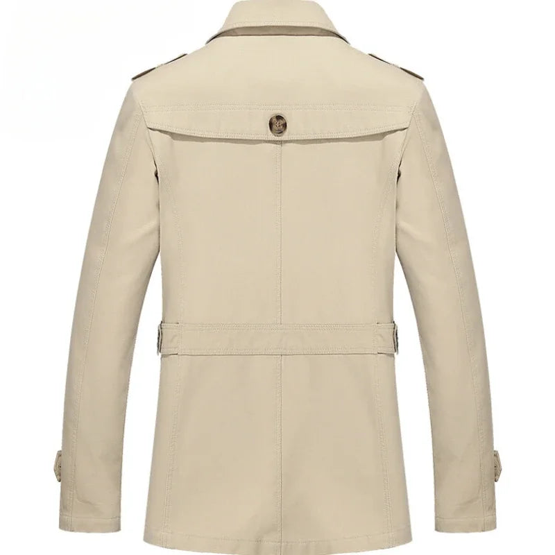 Winter Fashion Windbreaker Coat for Men Outdoor Casual