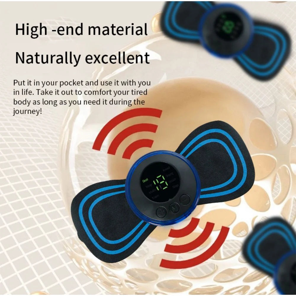 8 Modes 19 Gears Electric Pulse Neck Massager