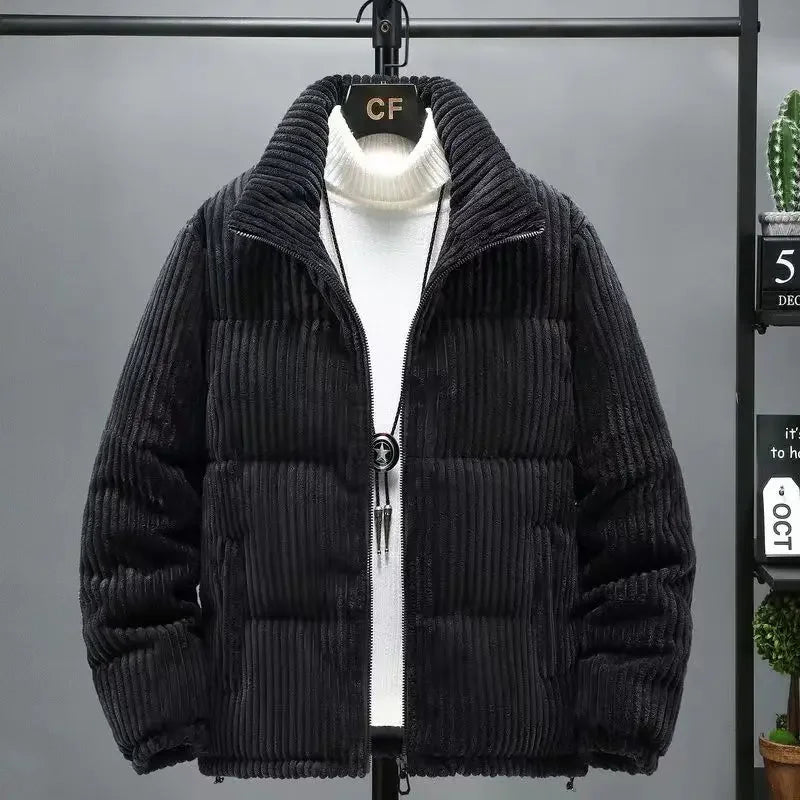 Warm Bomber Jacket Loose Short Tops Bakery Wear