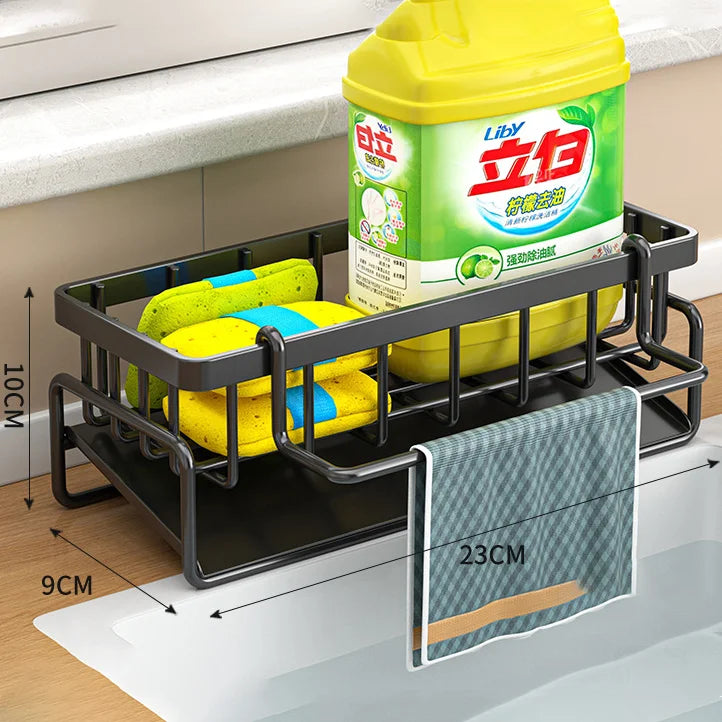 Kitchen Shelf Rag Storage Drainage