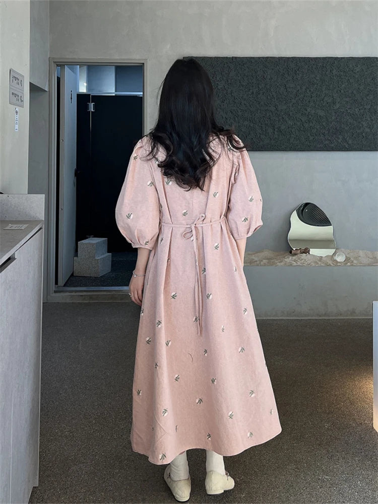 Winter long dress