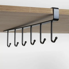 1Pc Black Kitchen Hanger Hook