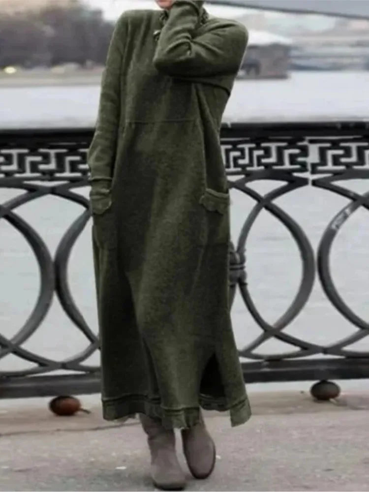 Long dress winter dress