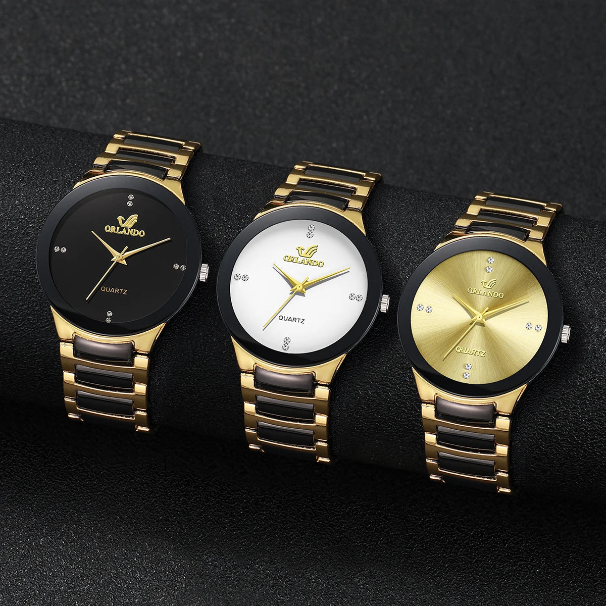1/3PCS Men Business Watches
