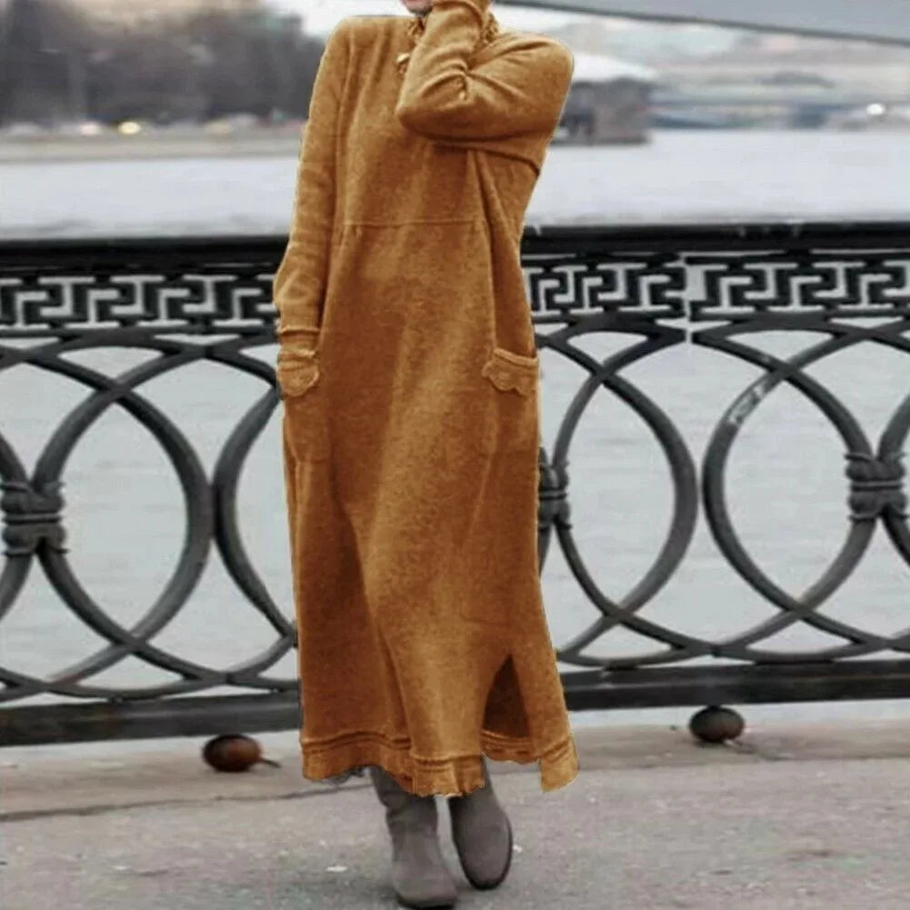 Long dress winter dress