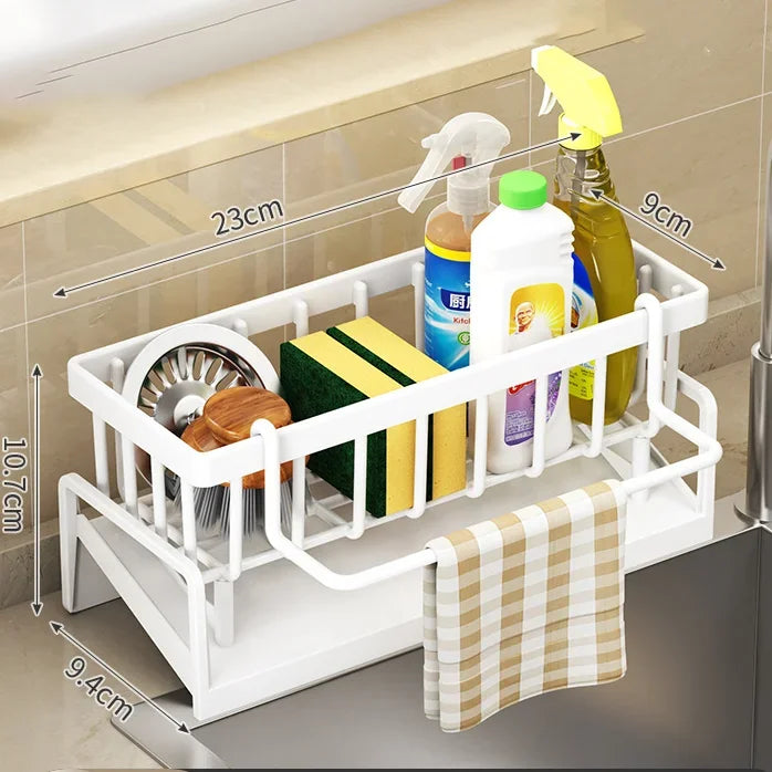 Kitchen Shelf Rag Storage Drainage