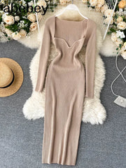 Dresses For Women 2026 Sexy Strapless Ribbed