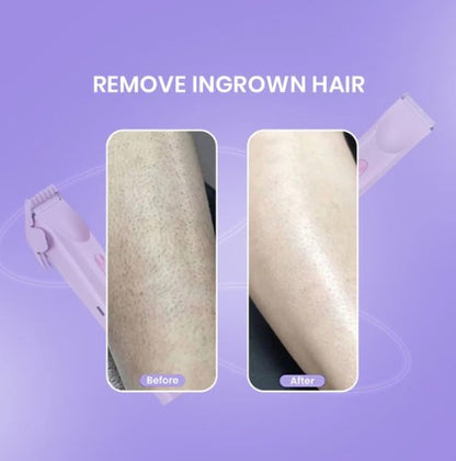 2 in 1 women body shaver