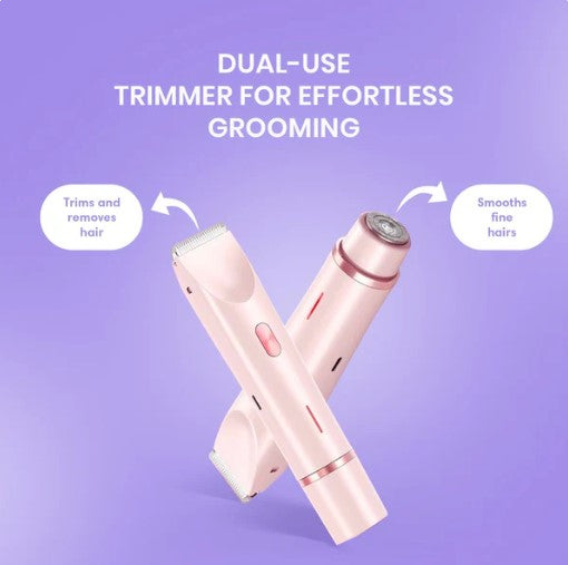 2 in 1 women body shaver