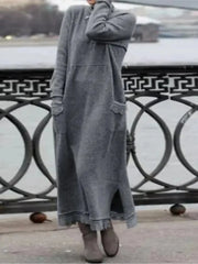 Long dress winter dress