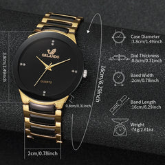 1/3PCS Men Business Watches