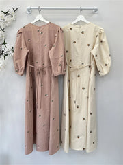 Winter long dress