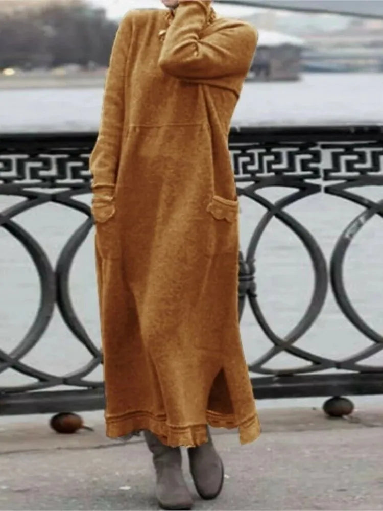 Long dress winter dress