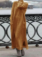 Long dress winter dress