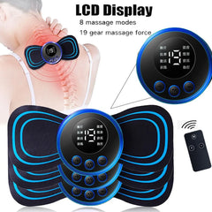 8 Modes 19 Gears Electric Pulse Neck Massager