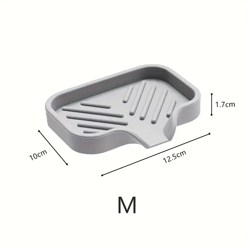 Silicone Mat Kitchen Sink Tray Soap