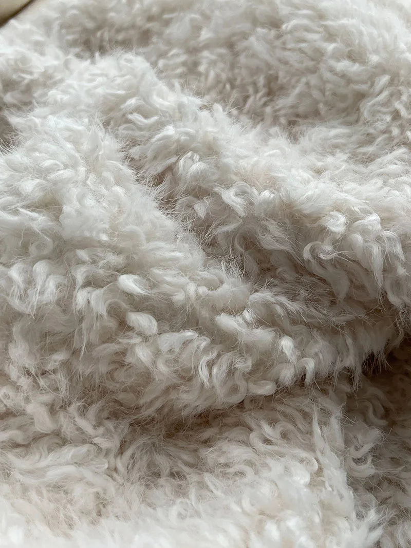 Women Winter Warm Coat Furry Lambs wool Coat