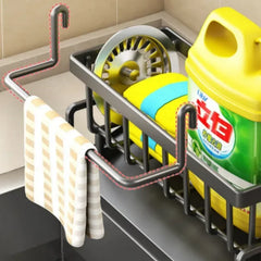 Kitchen Shelf Rag Storage Drainage