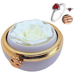Rose Shaped Jewelry Storage